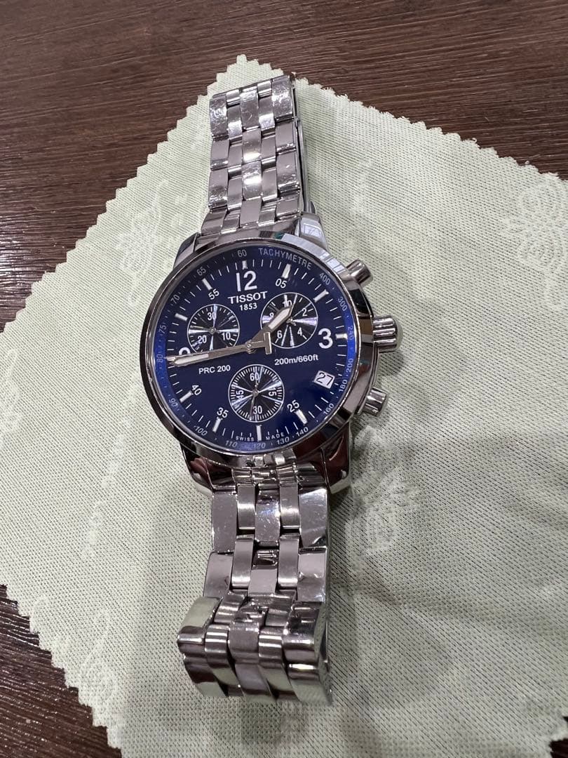 TISSOT PRC 200 クロノグラフ 時計