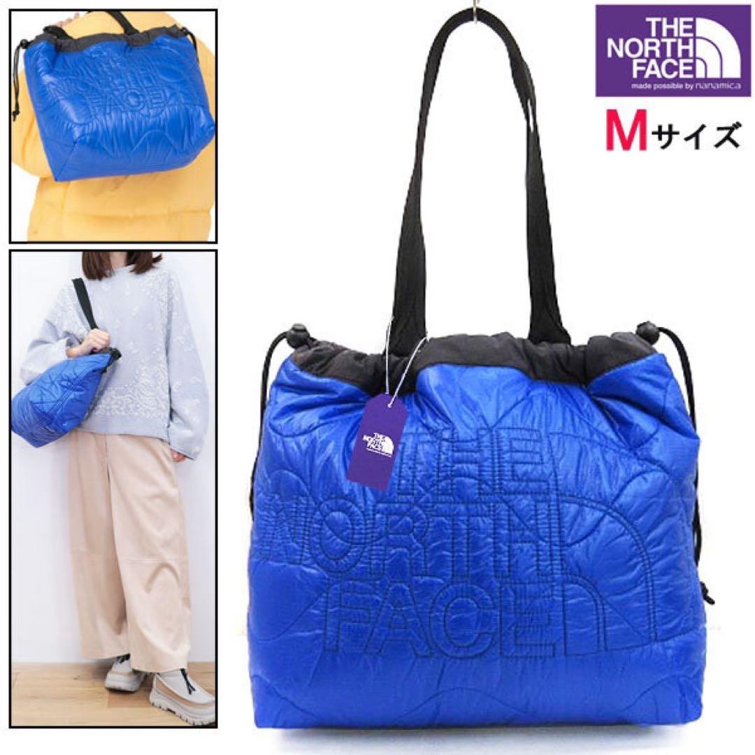 新品 Mノースフェイス パープルレーベル キルティング フィールド トートバッグ