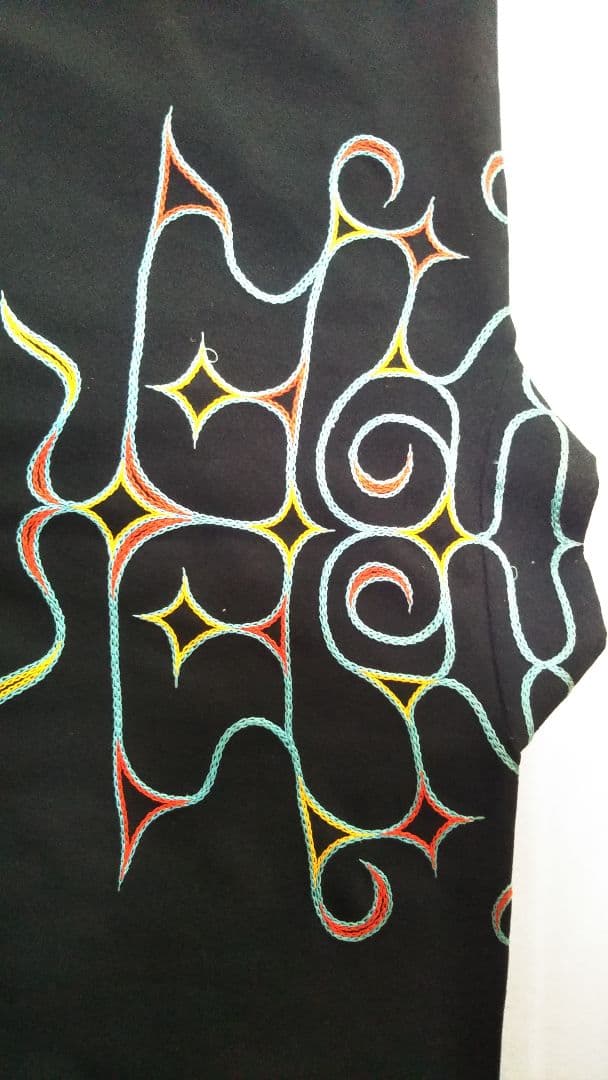 (値下げ)アイヌ羽織　法被　伝統模様