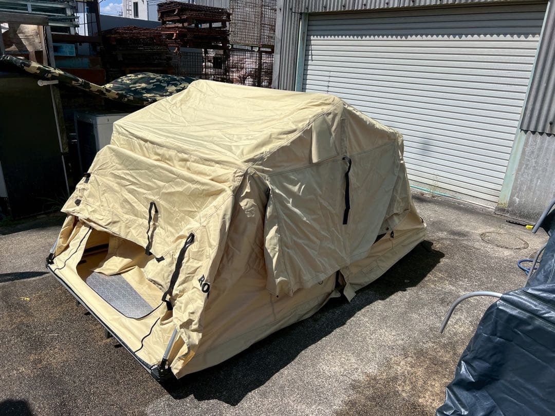 期間限定値下げ GRESS ROOF TENT ルーフテント ハシゴ付