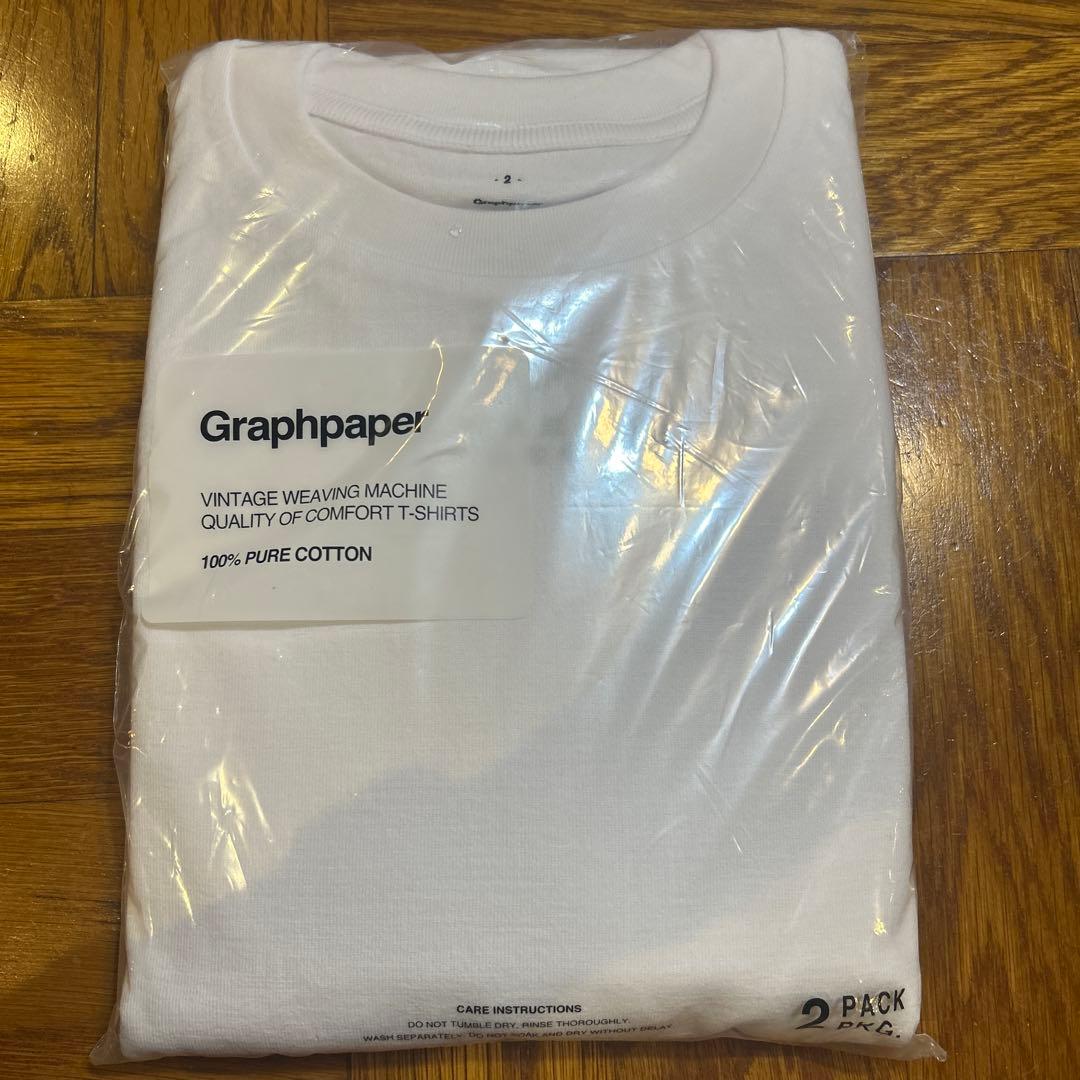 Graphpaper Tシャツ 2パック 100%コットン