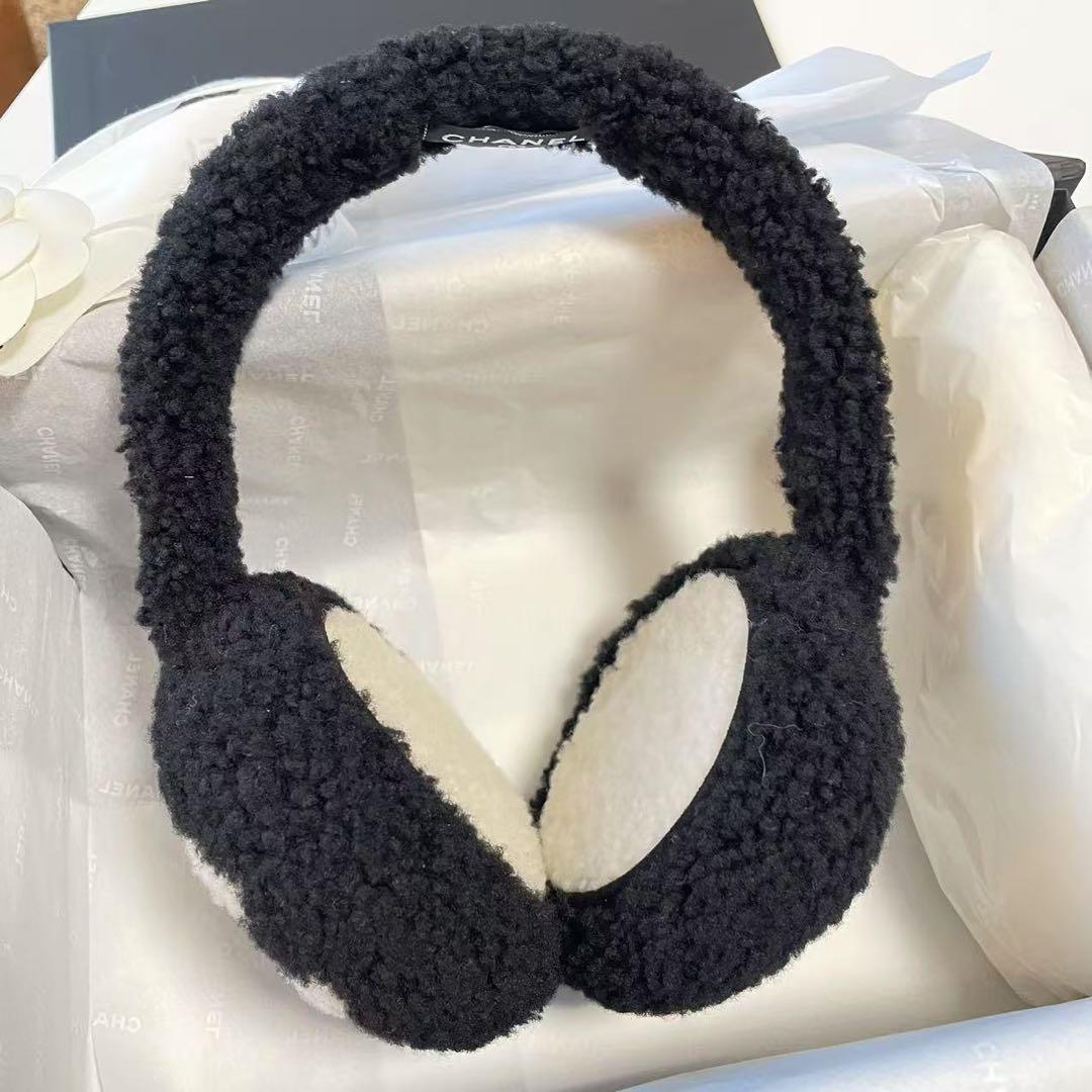 25B CHANEL シャネル　イヤーマフ　ブラック