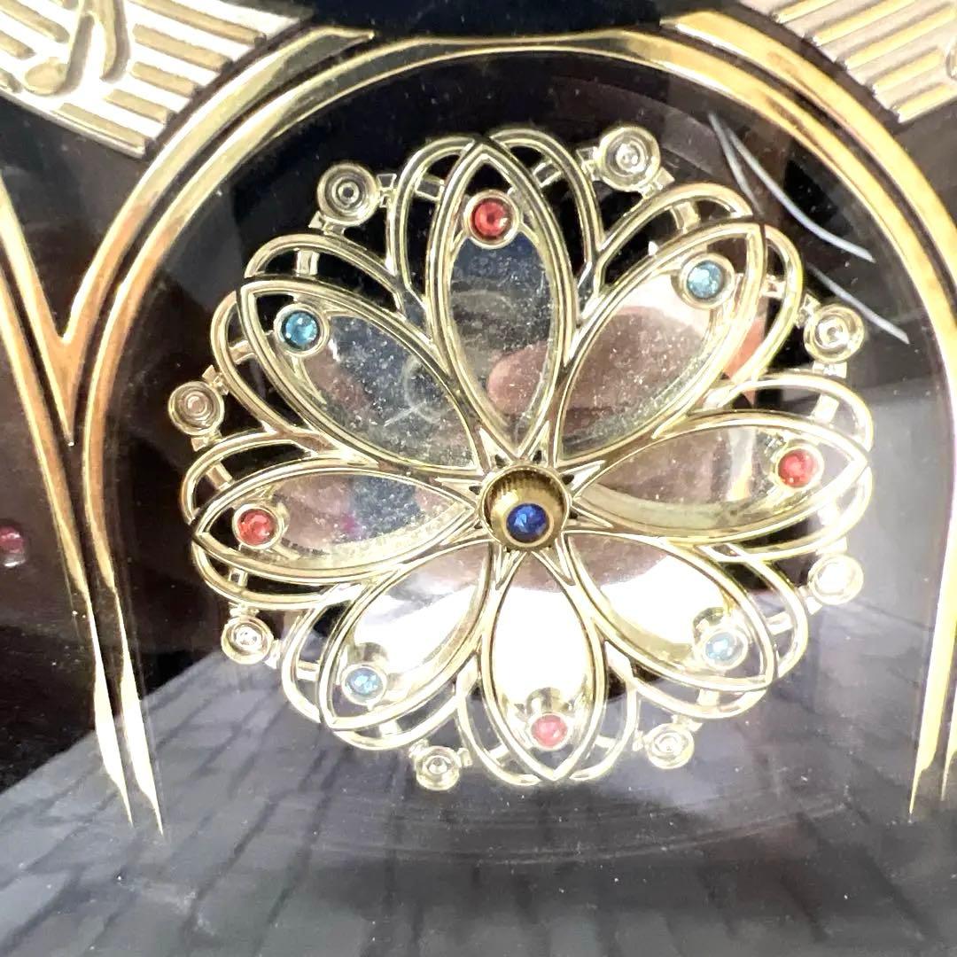 【動作確認済】からくり時計 スモールワールド 掛時計 電波時計 30曲