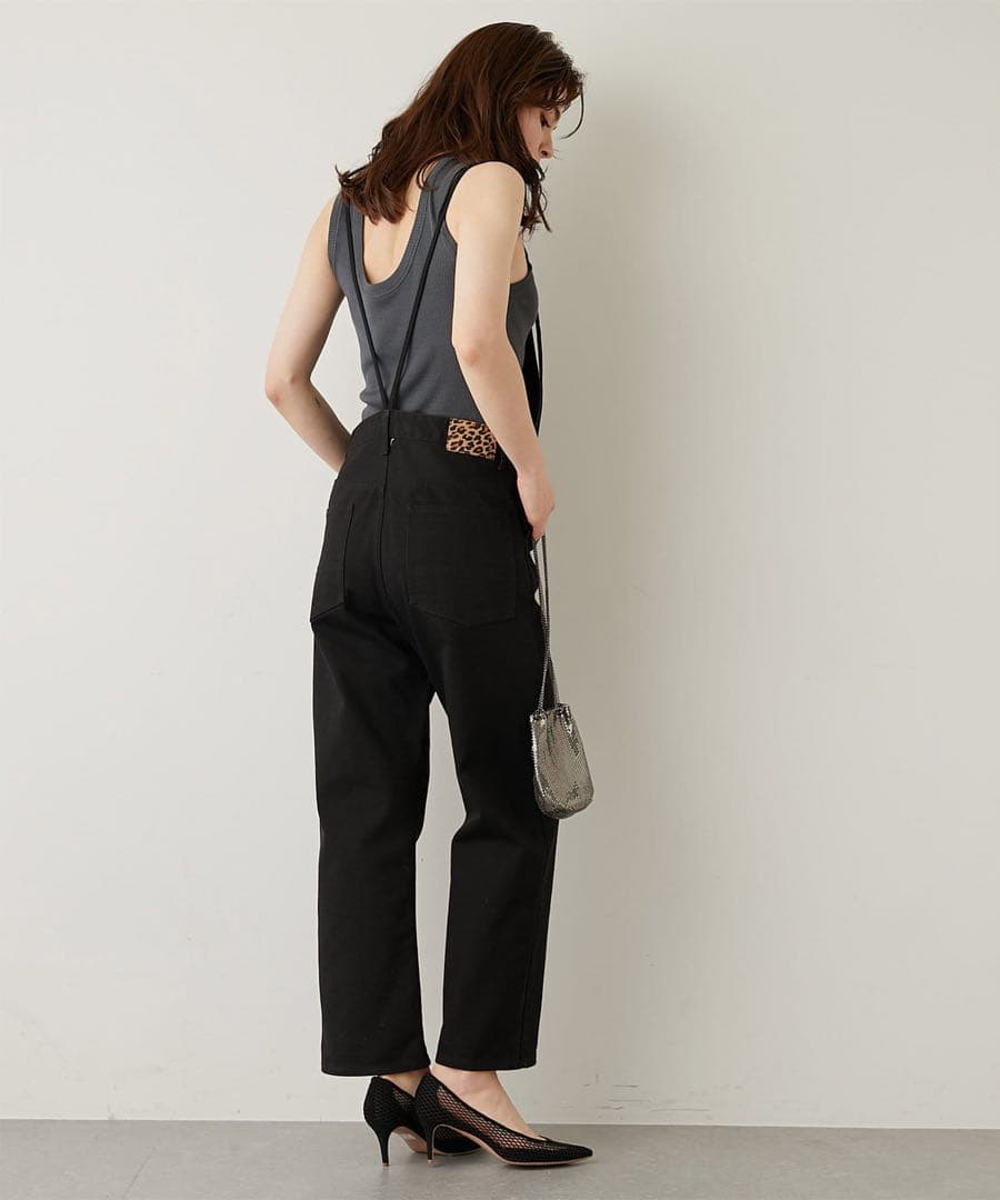 【美品】Whim Gazette ウィムガゼットカツラギオールインワン黒