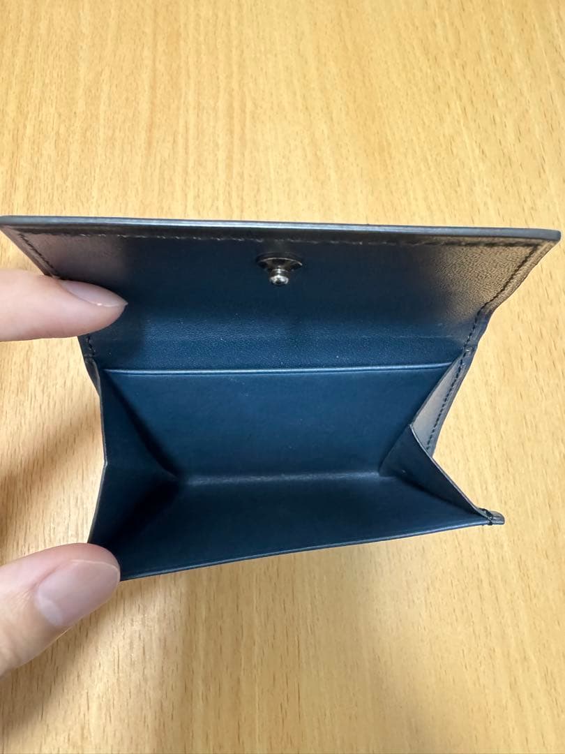 yuhaku ミニウォレット ケース YVE150 ブルー