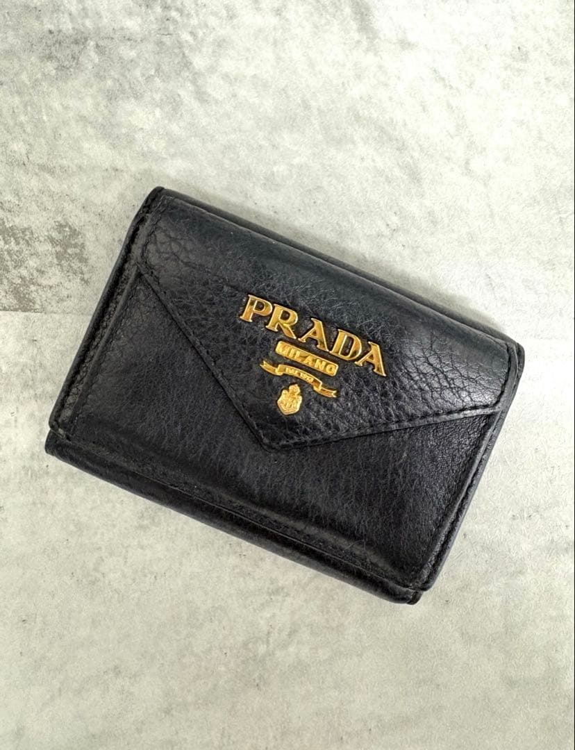PRADA ミニ財布 ブラック
