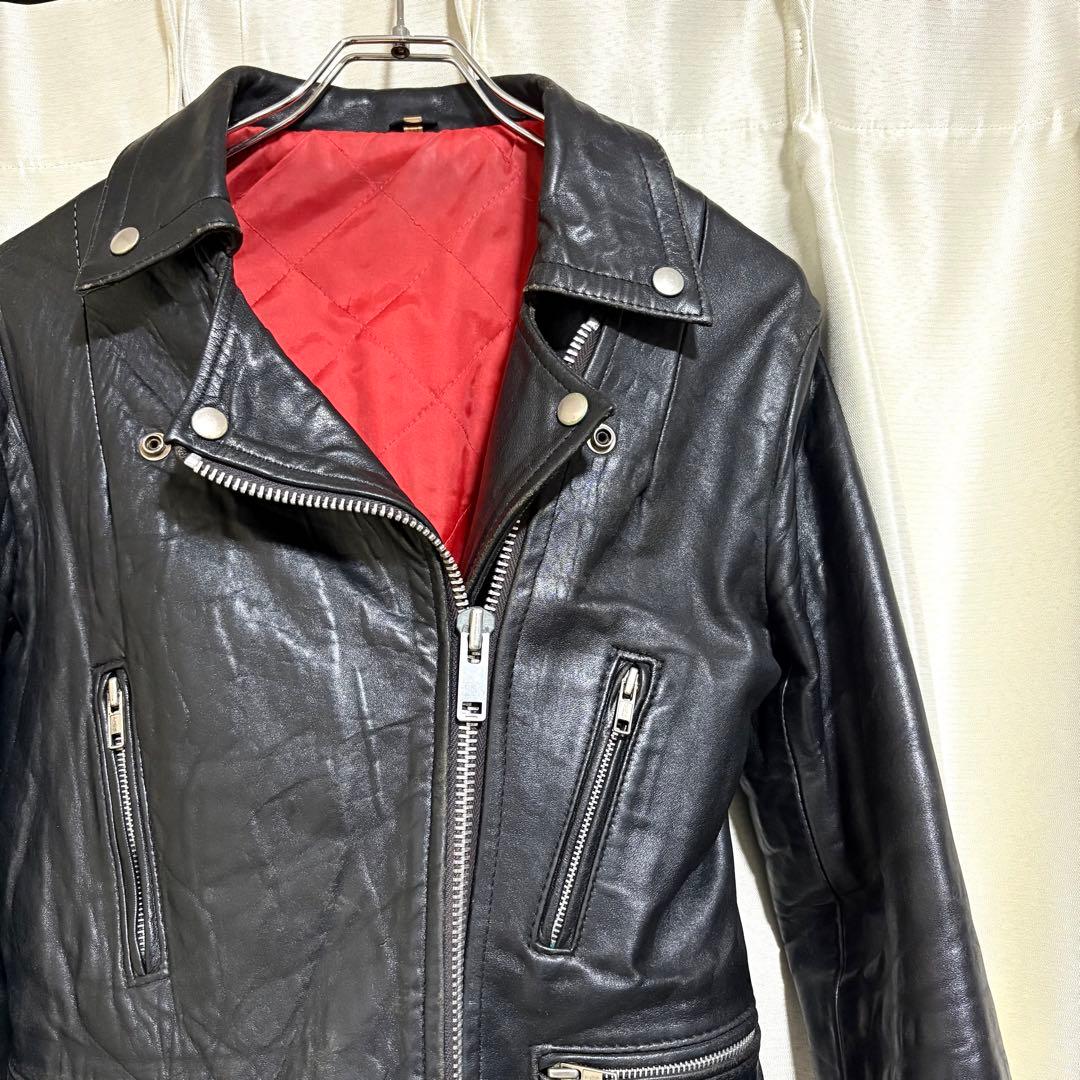 【希少】70s UK イングランド製 LIGHTNINGライダースジャケット