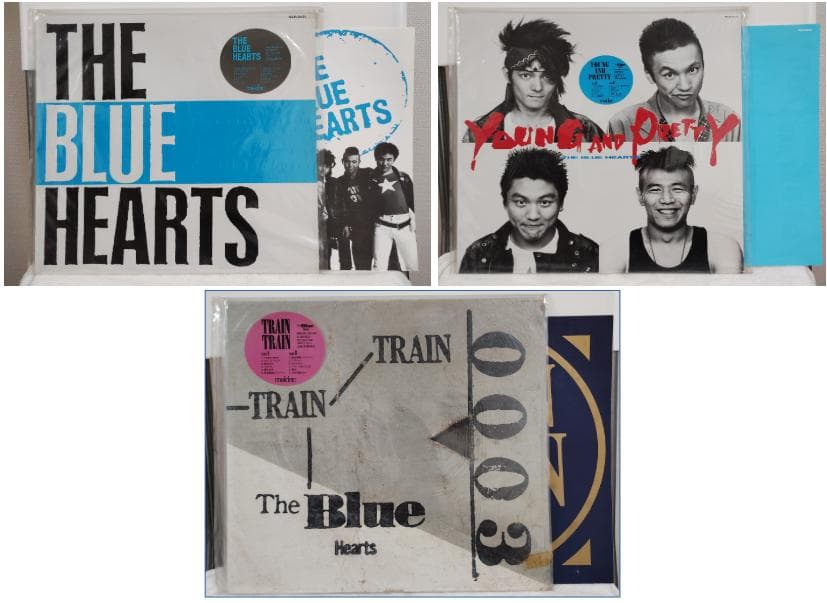 THE BLUE HEARTS ブルーハーツ レコード盤 3組セット オマケあり