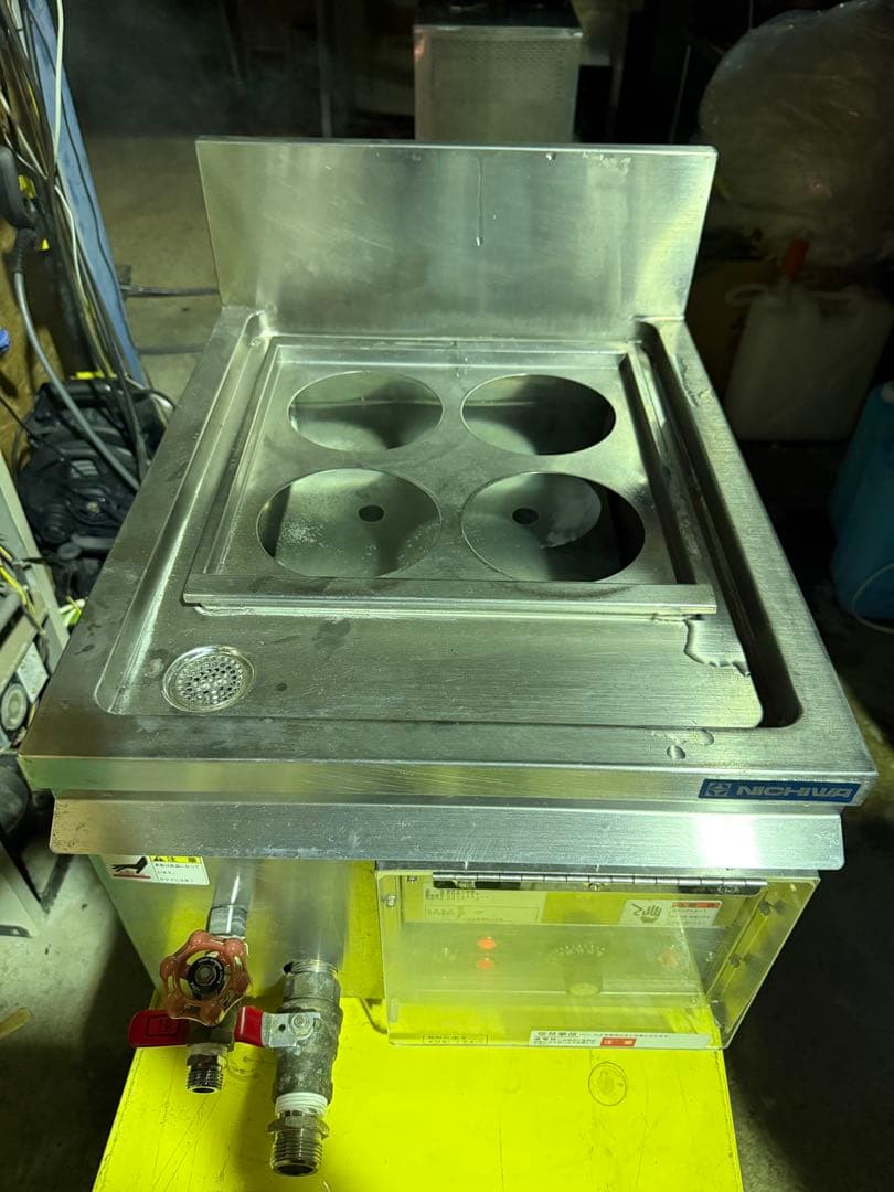 ニチワ 卓上電気式ゆで麺機 4てぼ