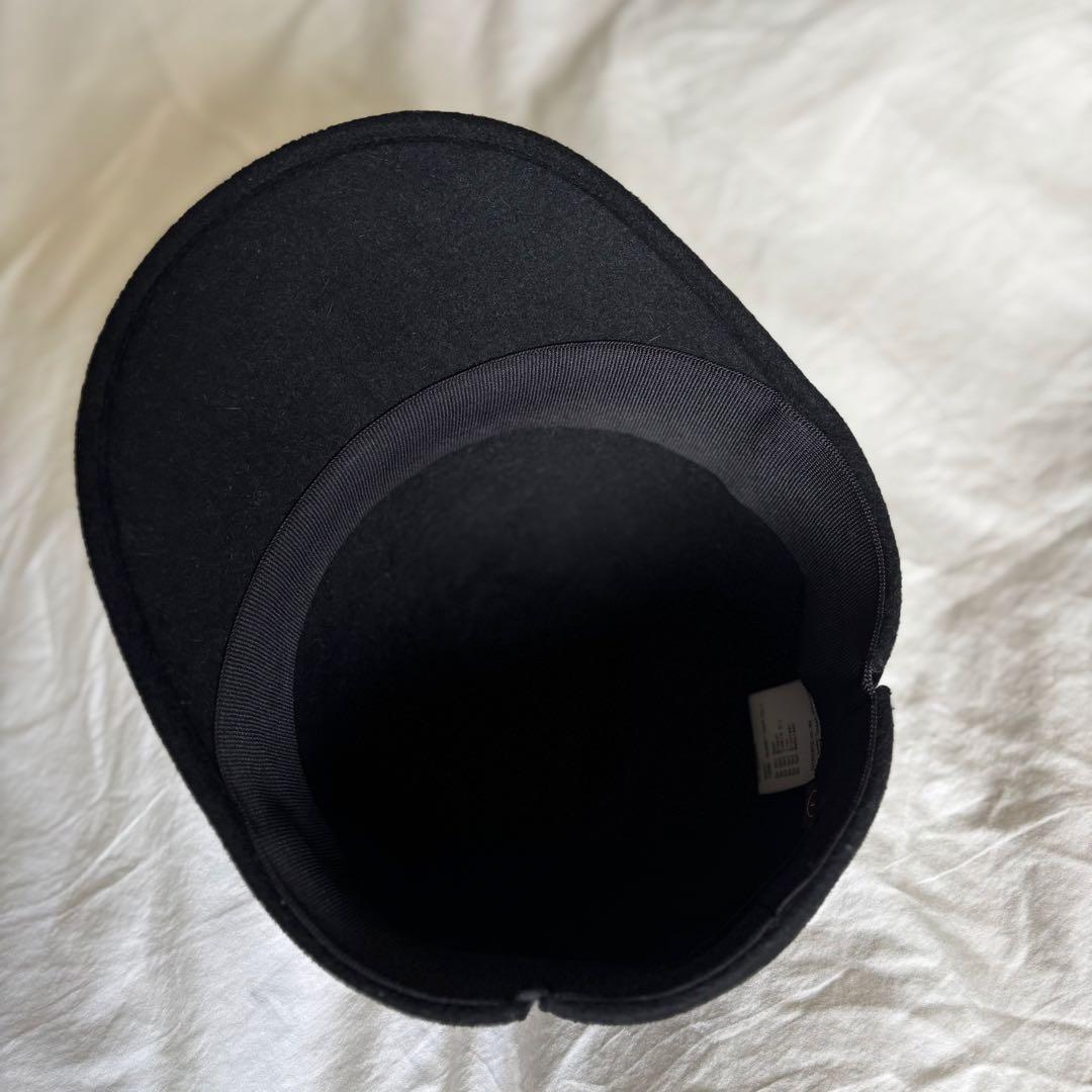 kijima takayuki ラビットファーフェルト ジョッキーキャップ