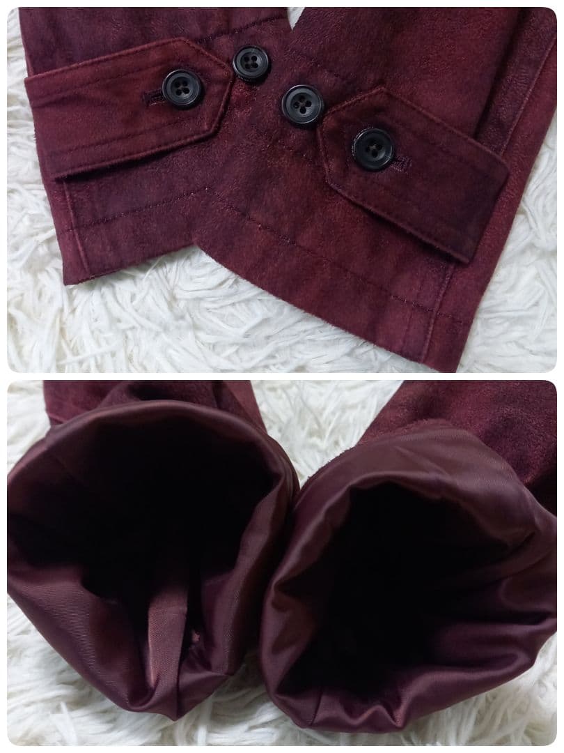 ●良品●　トルネードマート　マイクロスウェード　ベルト　トレンチ　コート　Y2K