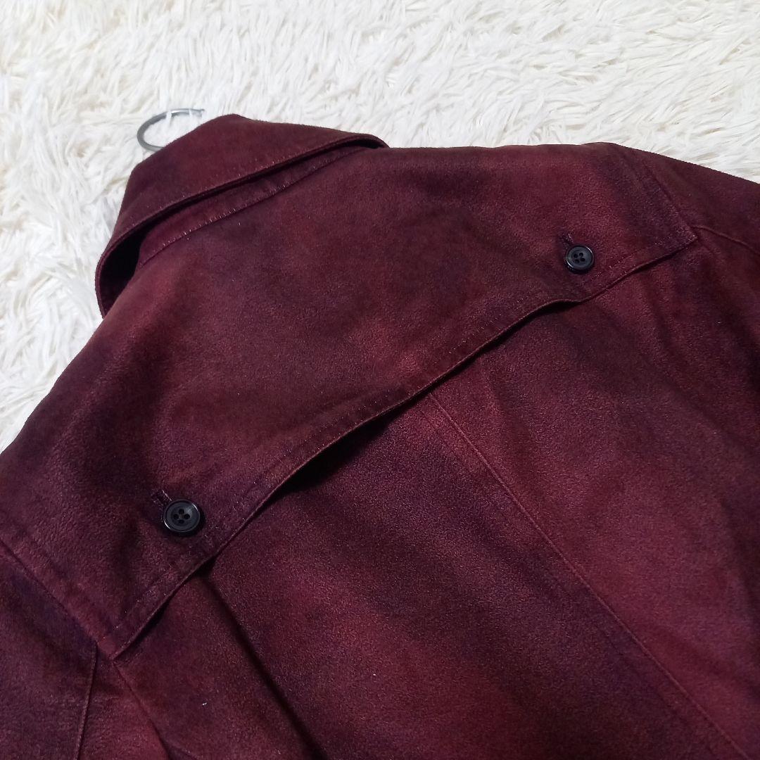 ●良品●　トルネードマート　マイクロスウェード　ベルト　トレンチ　コート　Y2K