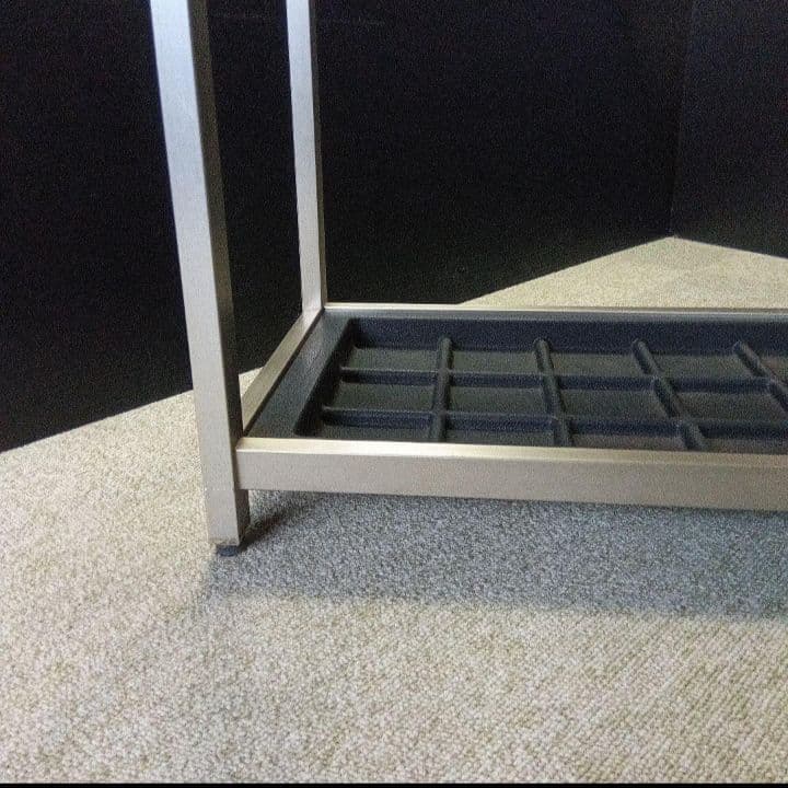 傘立て 30本用 業務用 コクヨ フレームタイプ アルミ アジャスター付