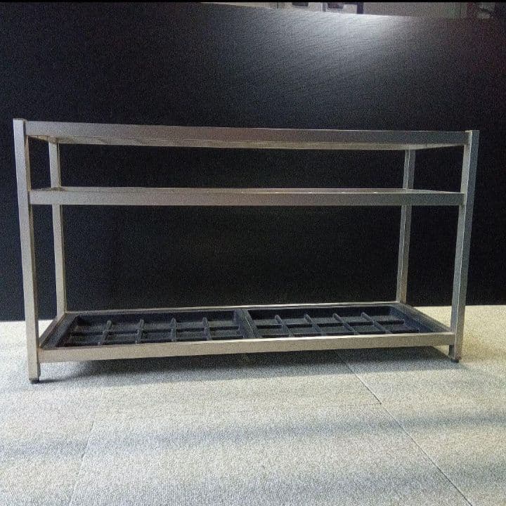 傘立て 30本用 業務用 コクヨ フレームタイプ アルミ アジャスター付