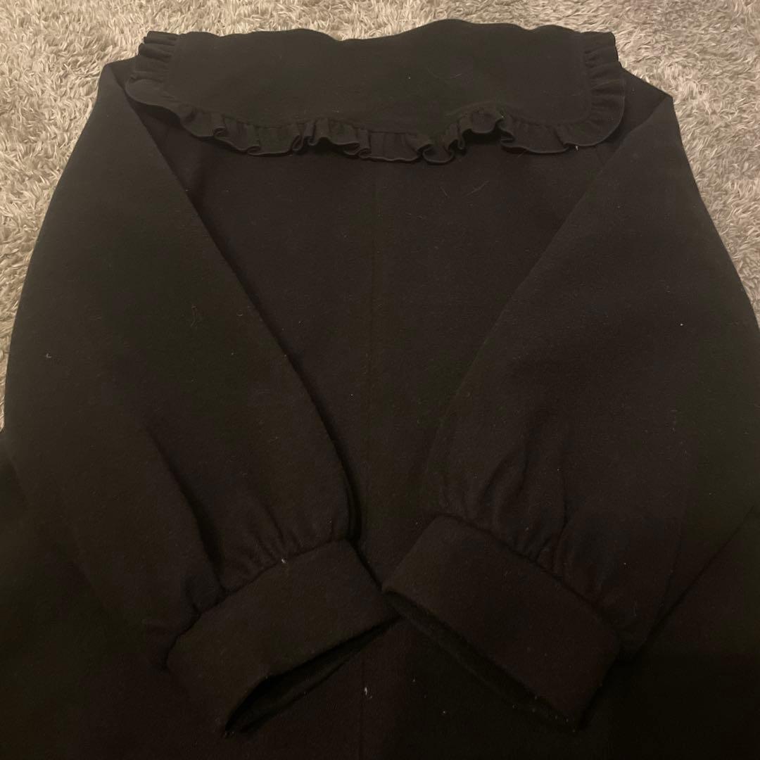 merry honey ブラックロングコート