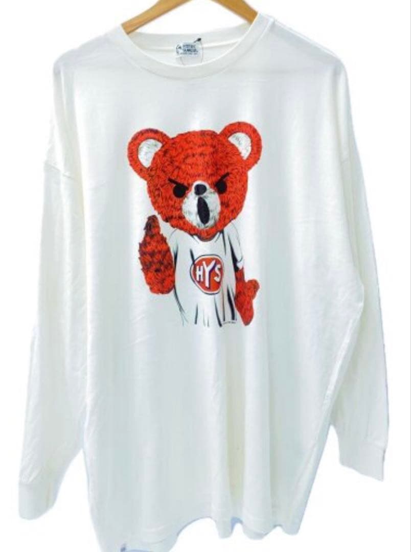 HYSTERIC GLAMOUR BEAR MASTER ロンT FREEサイズ