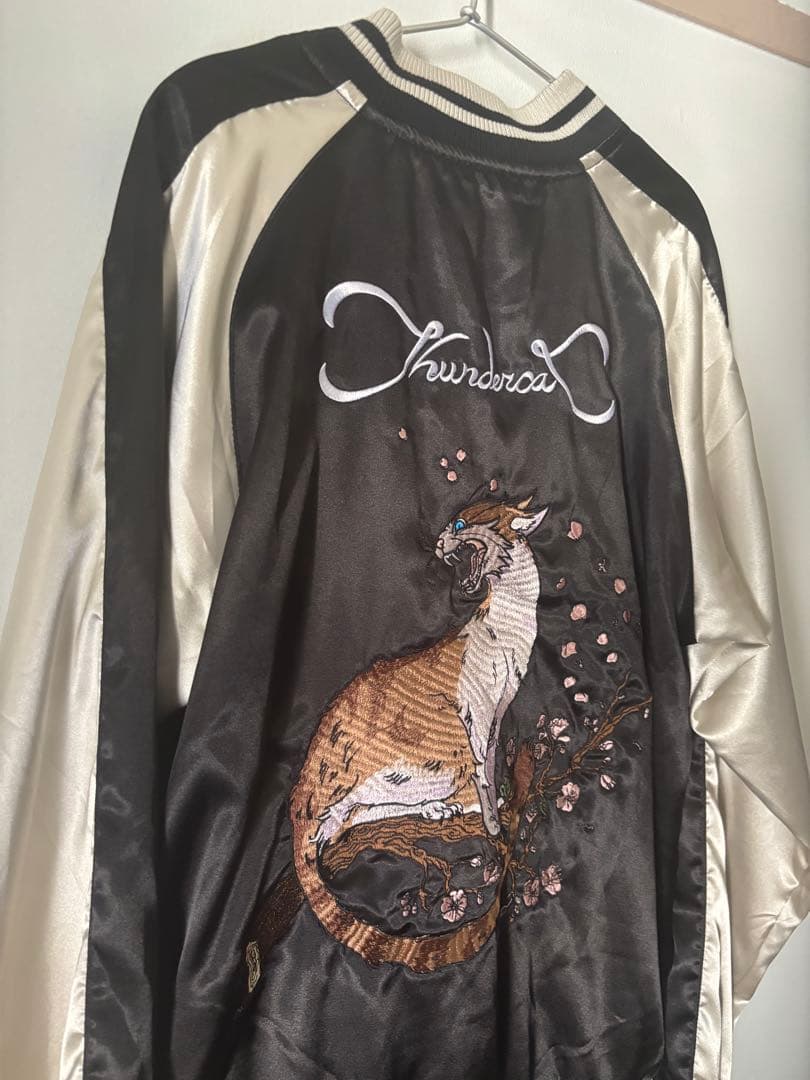 値下 Thundercat サンダーキャット スカジャン ジャケット　バンド
