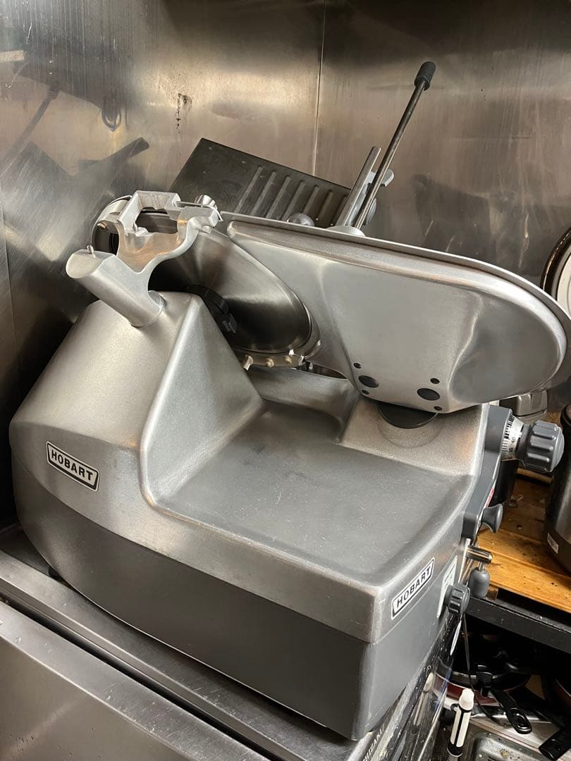 HOBART 業務用スライサー ステンレス　ミートスライサー　電動