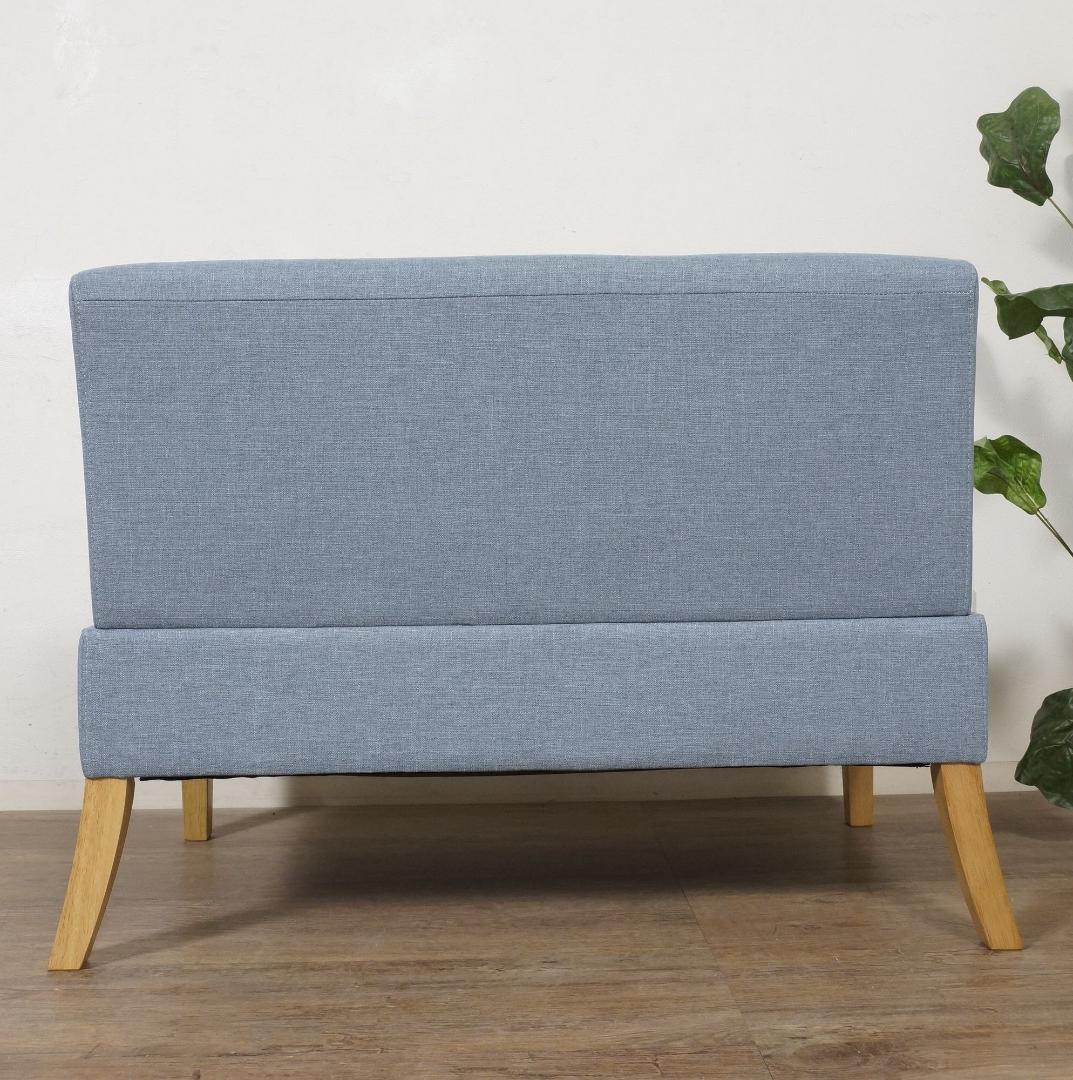 アウトレット　ダイニングソファ2P　二掛けソファ