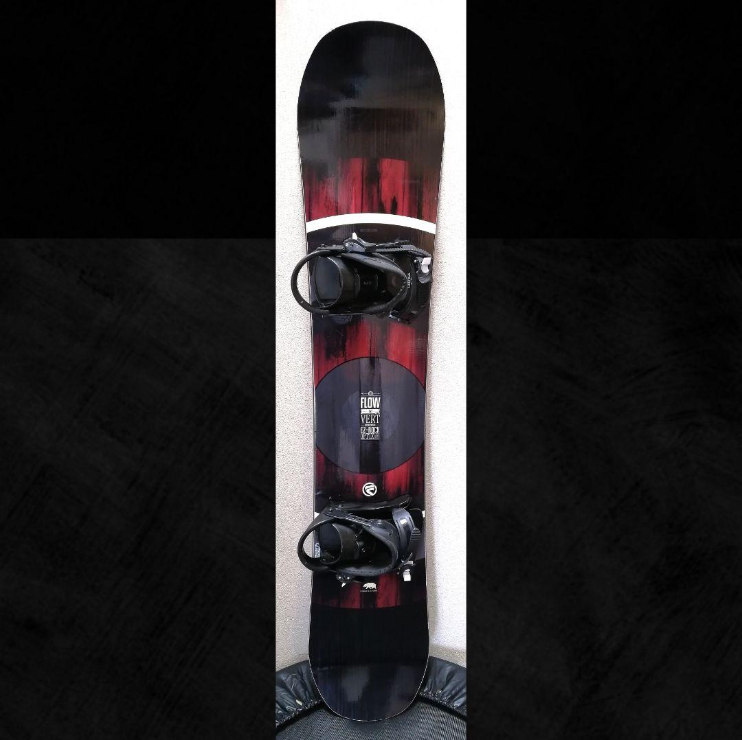 スノーボードビンディングブランドセット FLOW / VERT 151cm