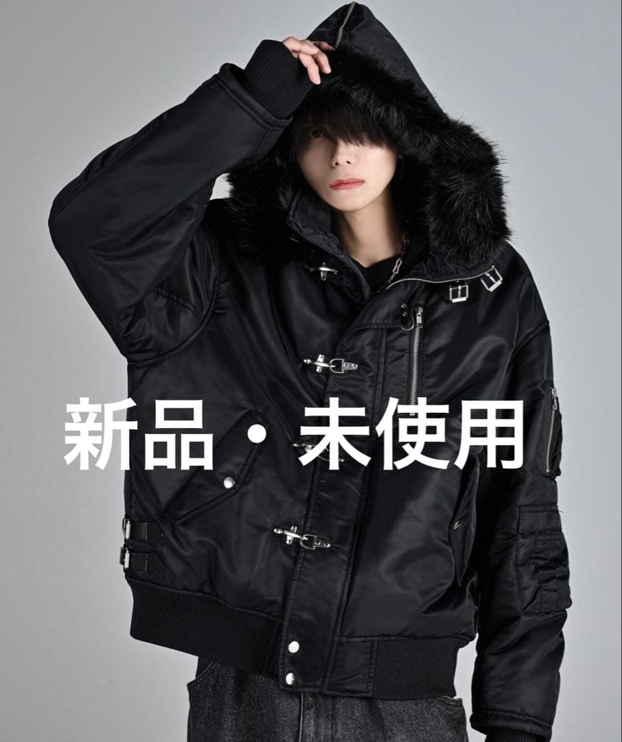 ADRER N2B フライトジャケット ブラック 新品・未使用 L ダウン