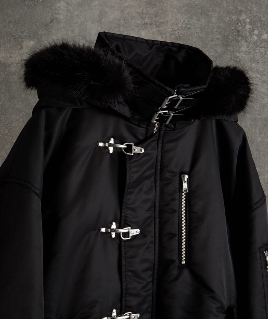 ADRER N2B フライトジャケット ブラック 新品・未使用 L ダウン