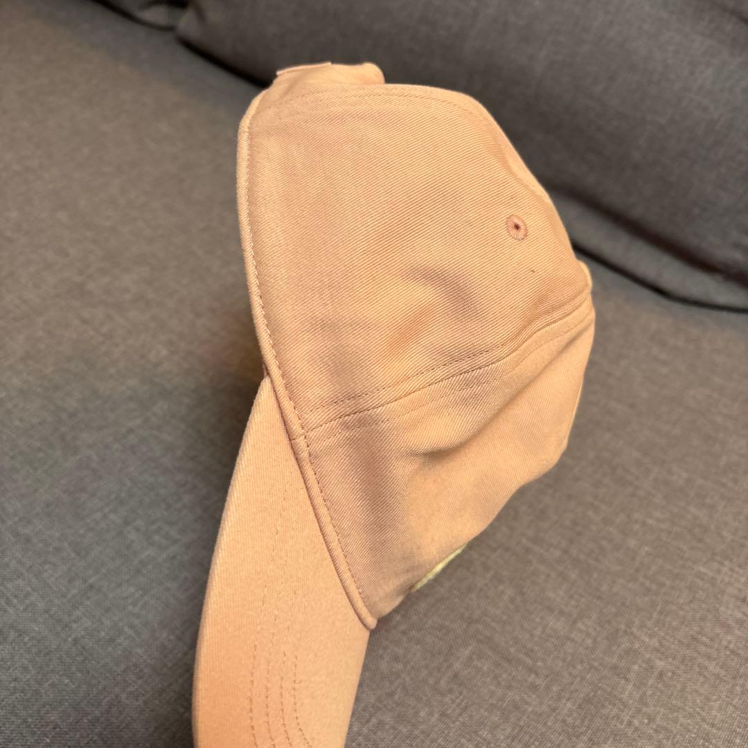 モンクレールキャップ　ピンク　サイズ55-62センチ