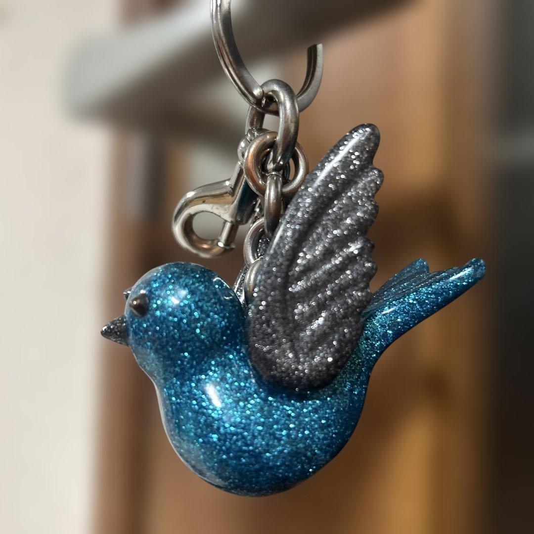 コーチ　キーホルダー　バード