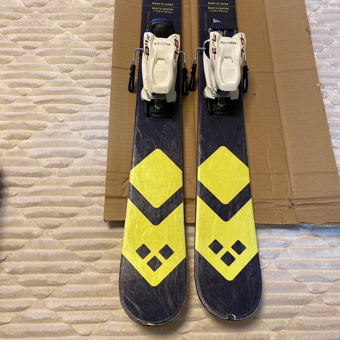 ベクターグライドジュニア130cmスキー板ビンディングセット