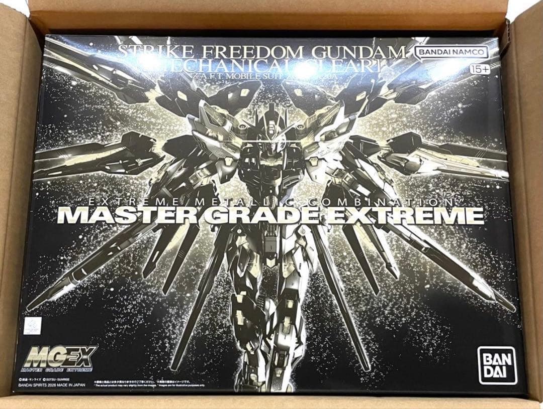 【新品】MGEX 1/100 ストライクフリーダムガンダム [メカニカルクリア]