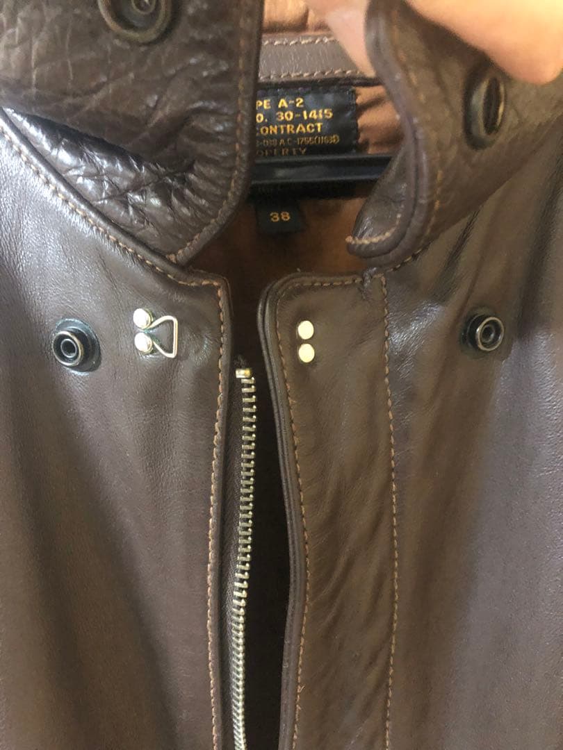 ジャケット・アウター MORGAN A-2 FLIGHT JACKET 38