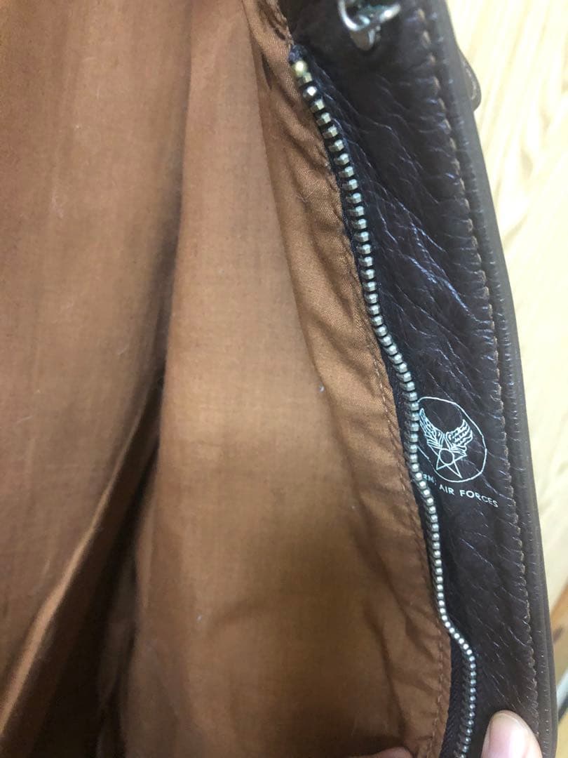 ジャケット・アウター MORGAN A-2 FLIGHT JACKET 38