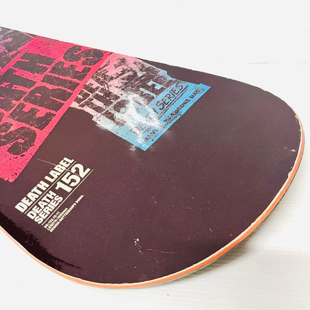 デスレーベル　スノボ　スノーボード　152cm DEATH LABEL ボード