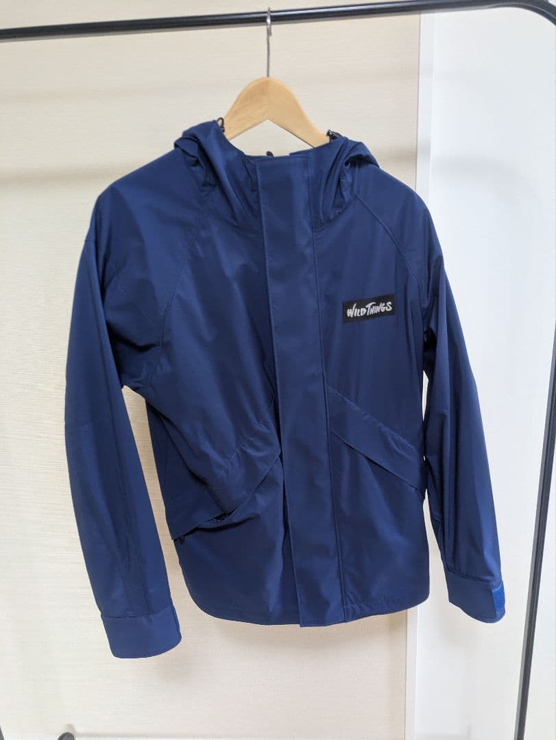 WINDTAMER フード付きジャケット ネイビー