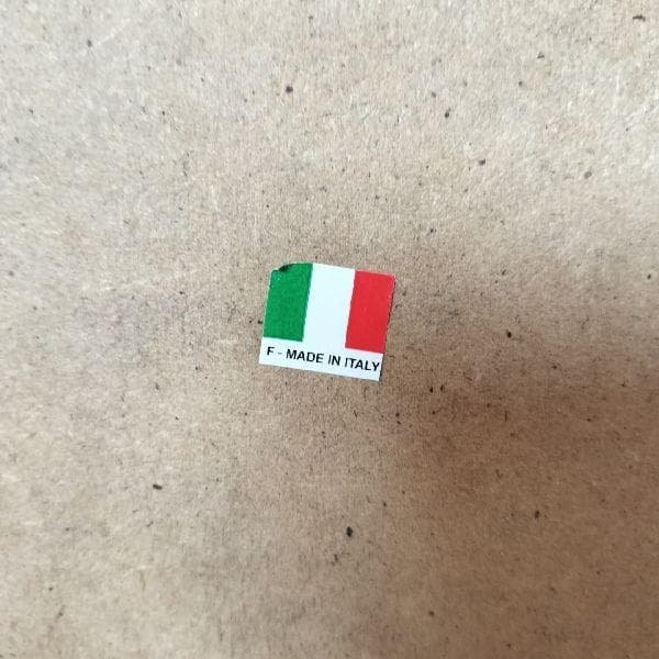 イタリア ヴィンテージ ウッドフレーム ウォールミラー 大型 木枠 壁掛け鏡