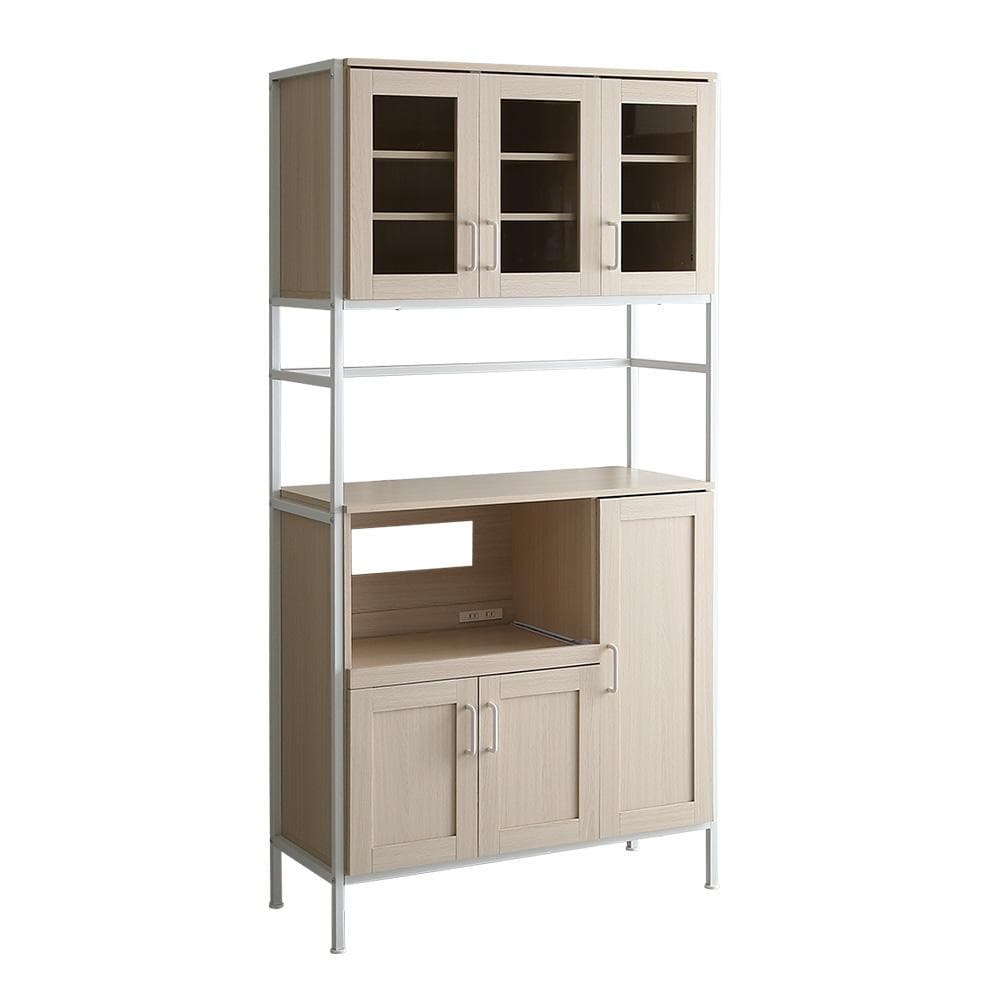 さわやかなオシャレ食器棚 Frais [7405]