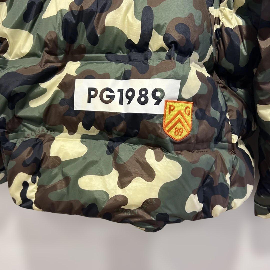 PEARLY GATES 迷彩柄 ダウンジャケット XL