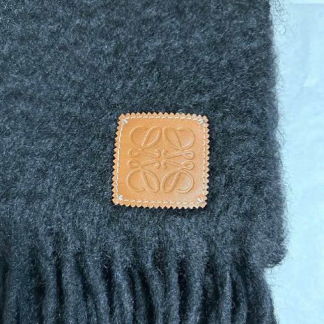 【週末限定価格】LOEWE ロエベ ウール モヘア マフラー