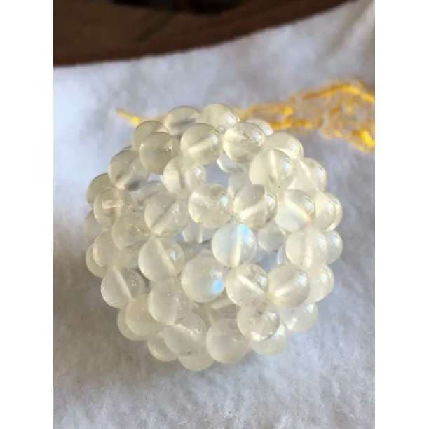 ブルームーンストーン フラーレン バッキーボール 天然石 パワーストーン