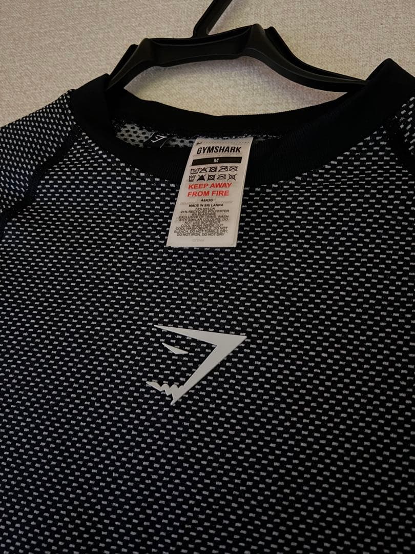  onyx v5 grey 長袖　ロングスリーブ　ジム