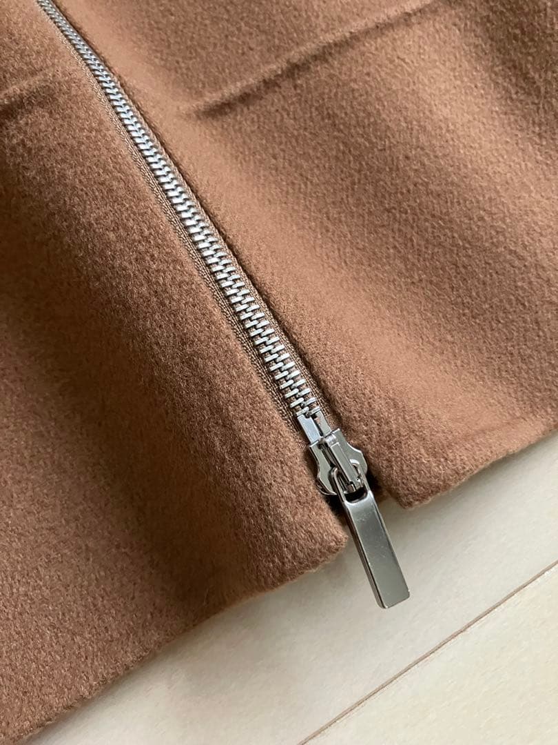 S MaxMara キャメルフードコート