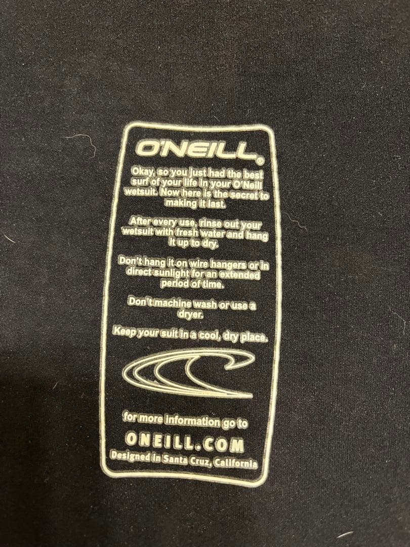 O'Neill シーガルウェットスーツ