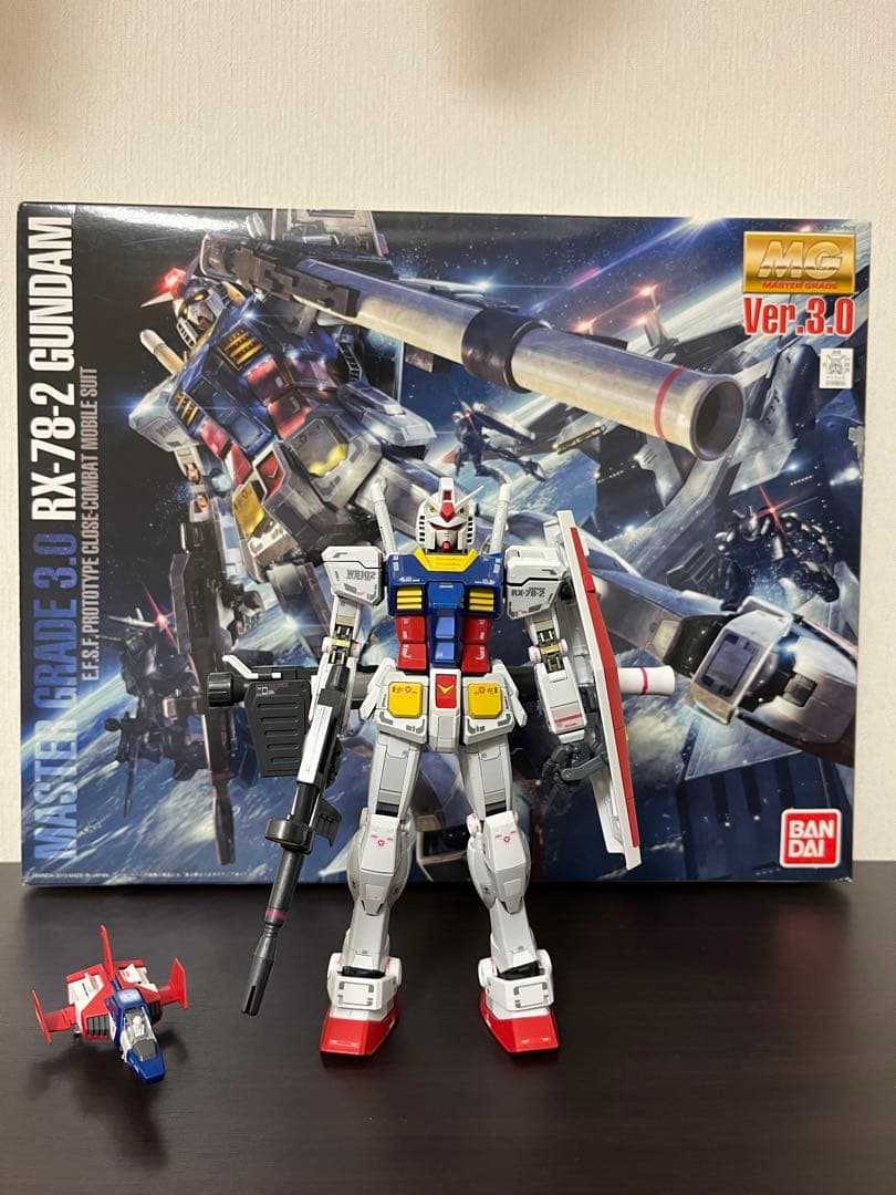 た*う様 MG RX-78-2 ガンダム 1/100 部分塗装完成品