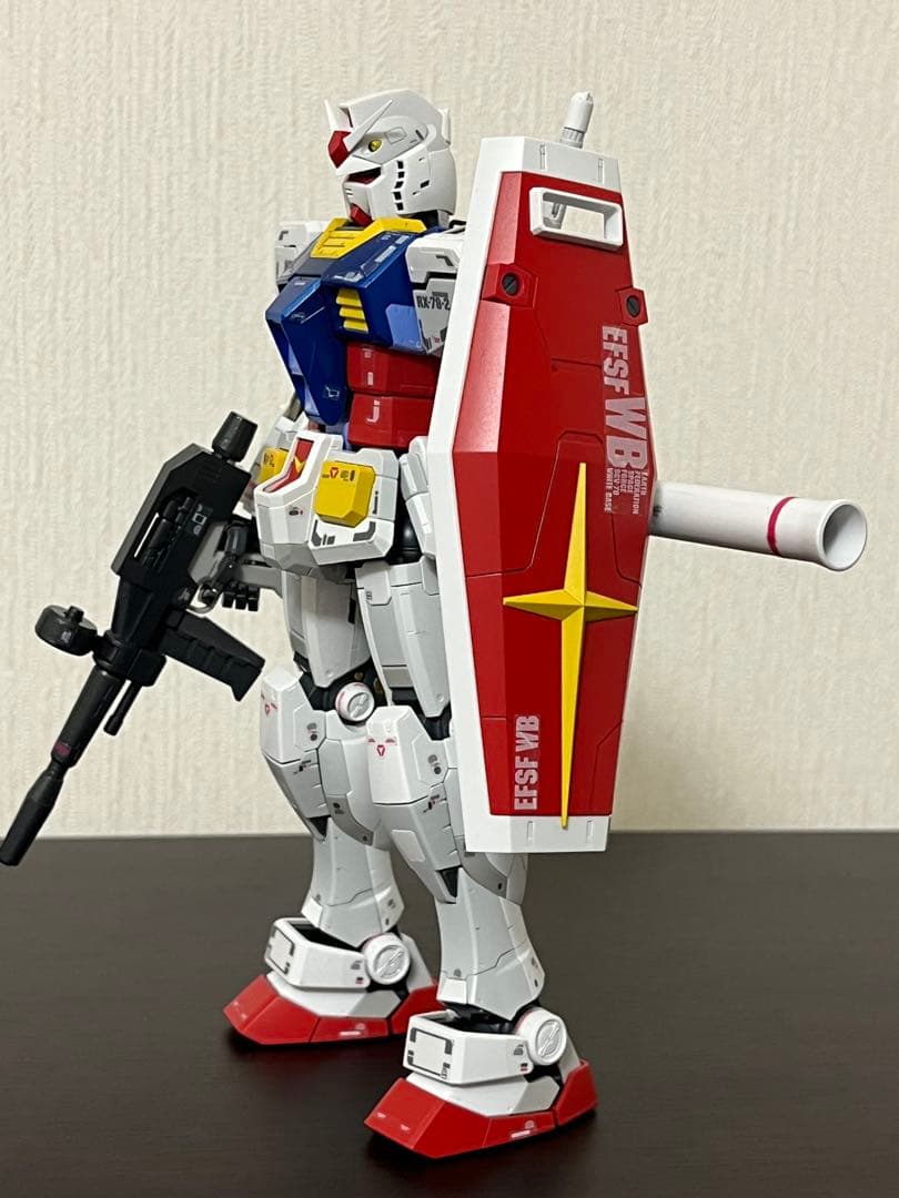 た*う様 MG RX-78-2 ガンダム 1/100 部分塗装完成品
