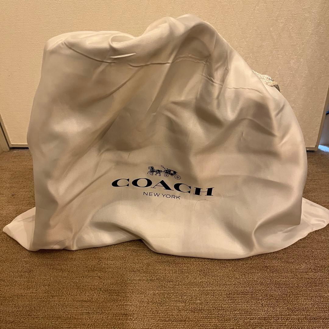 【美品】COACH コーチ チャーリー キャリーオール デニム トートバッグ