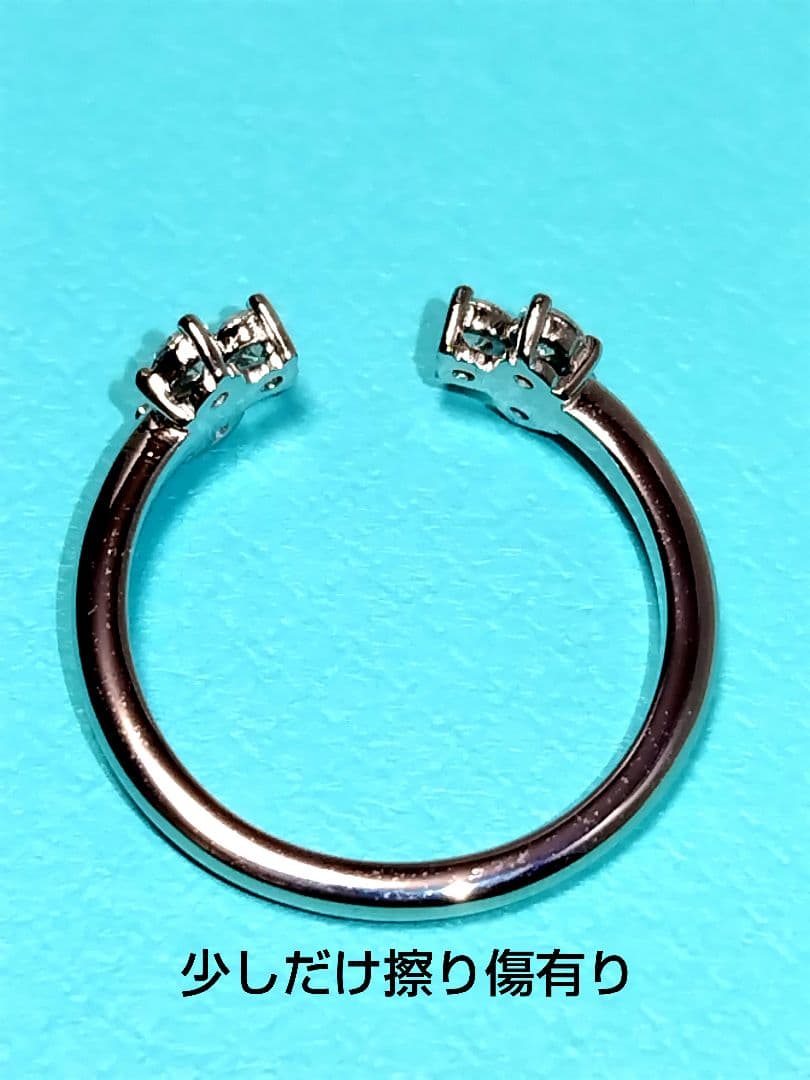 TIFFANY ティファニー Pt950 アリア 2P リング