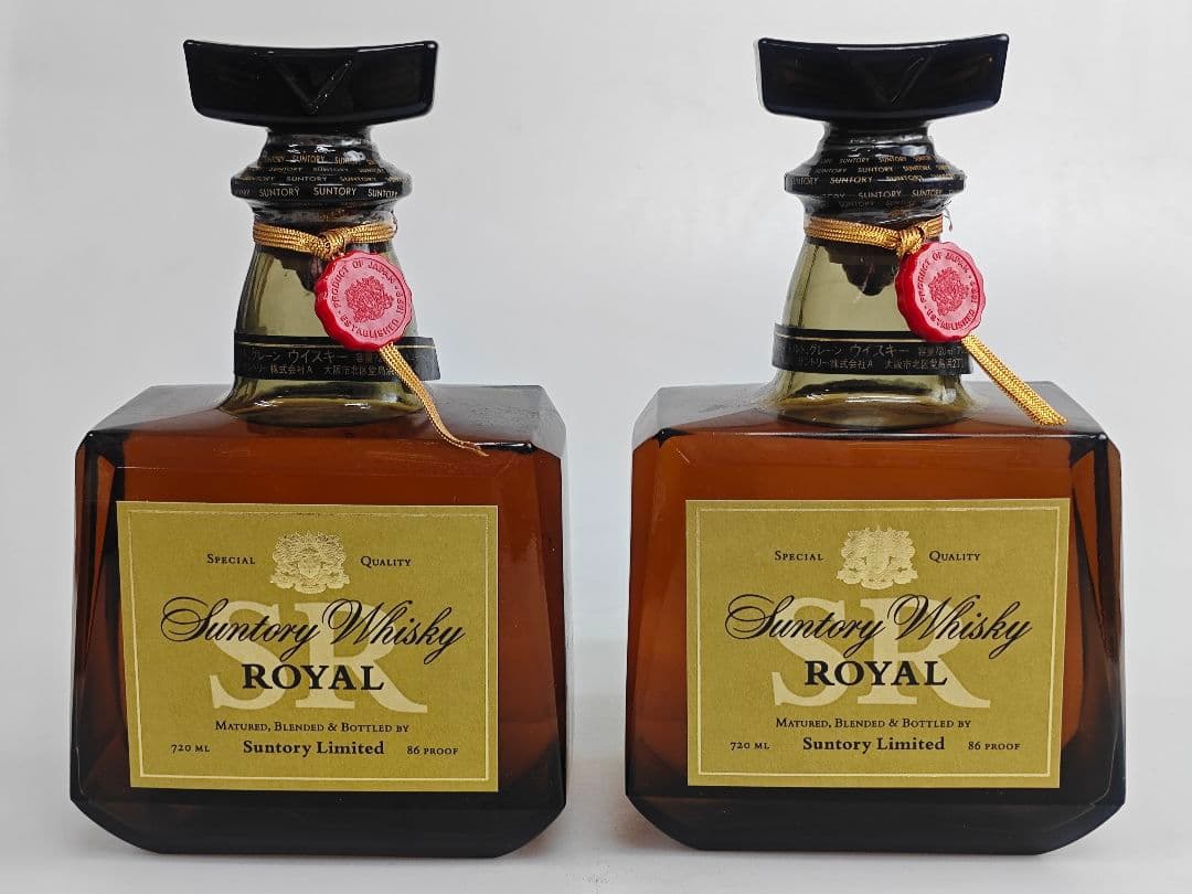 未開栓 サントリー ウイスキー ローヤル 2本セット