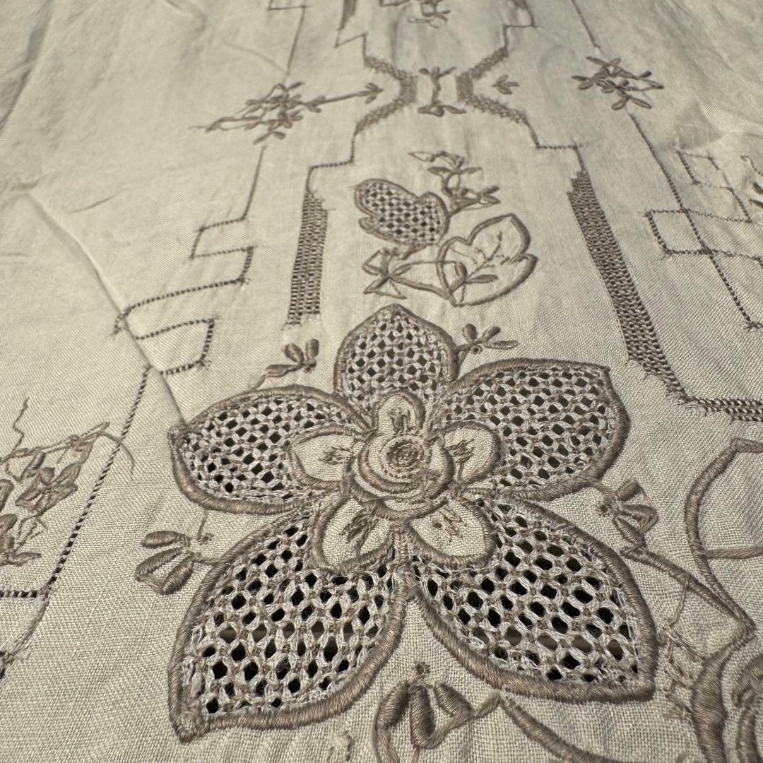 汕頭　大判　テーブルクロス　170cm×210cm