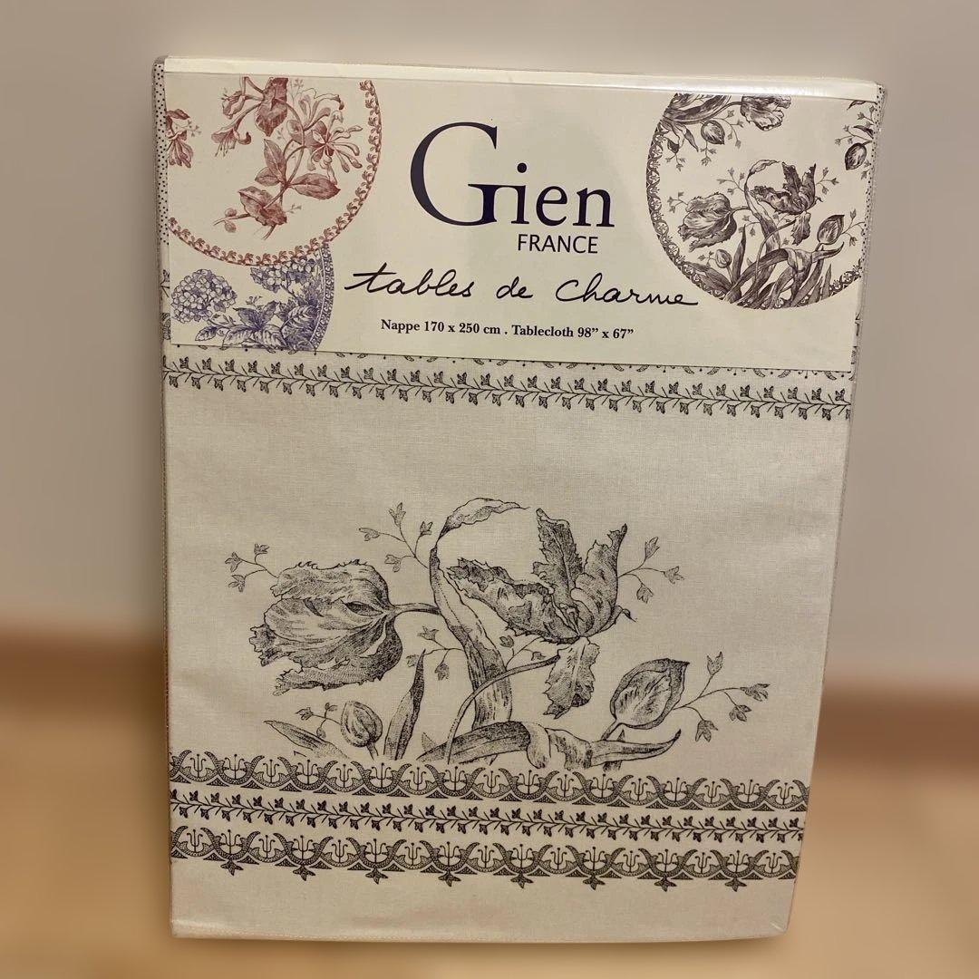 新品未使用Gien テーブルクロスtable de Charme 170x250