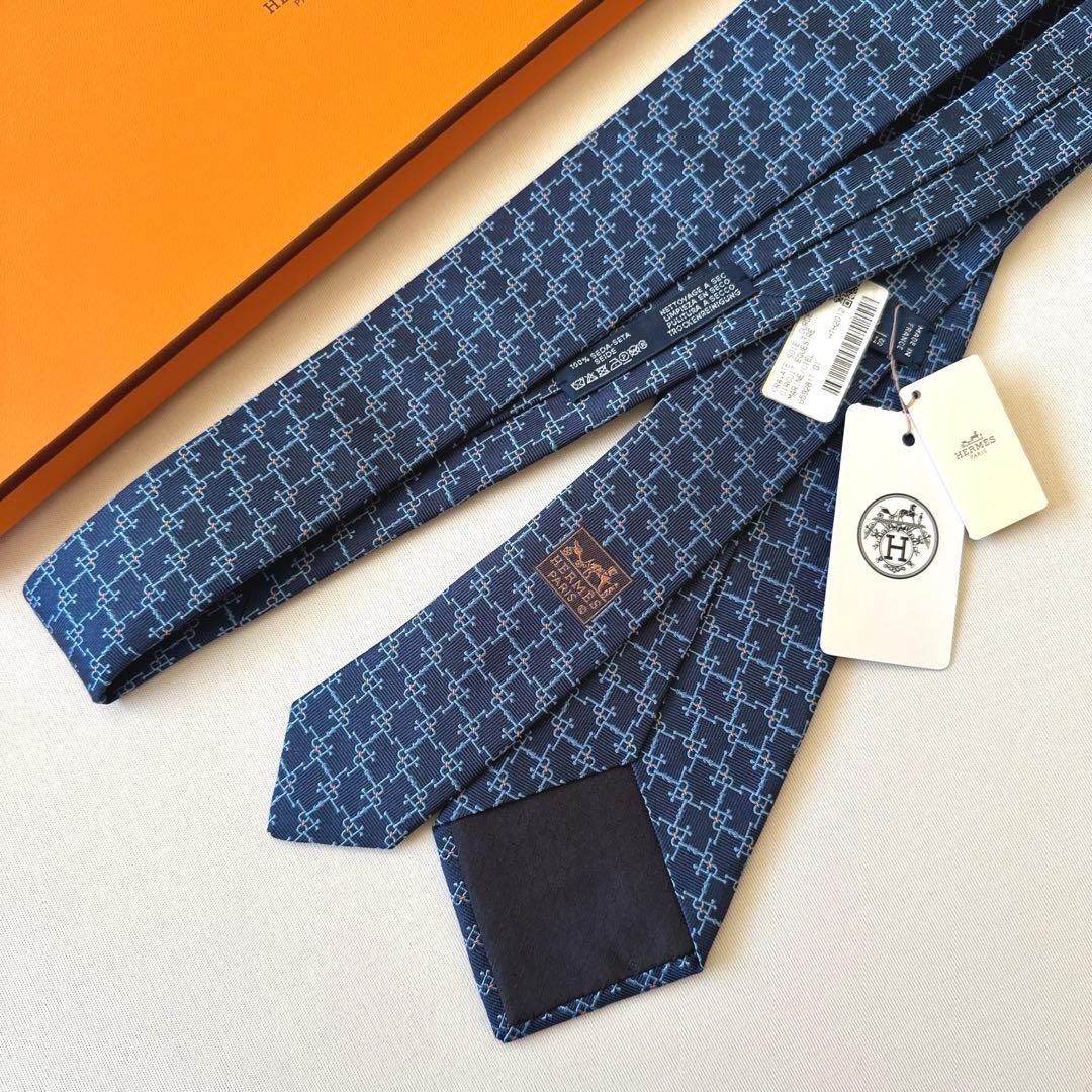 エルメス ネクタイ《乗馬のサーキット》新品　未使用